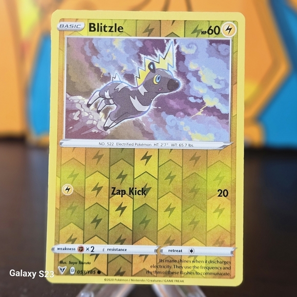 Pokemon Other - Blitzle 053/185 Pokémon Card